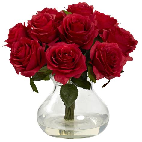 roses in a vase decor for you