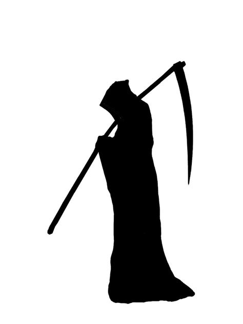 Grim Reaper Silhouette At Free For Personal Use Grim