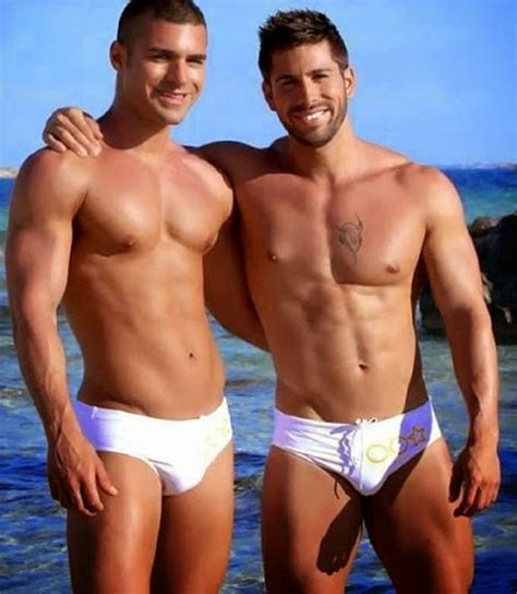 Cute And Sexy Guys In The Beach By Antoni Azocar Hot Guys Boxers White Speedo Guys In