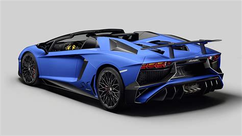 Fondos De Pantalla Lamborghini 2015 Aventador Lp 750 4 Azul Lujo Vista