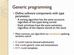 PPT - Generic programming PowerPoint Presentation, free download - ID ...