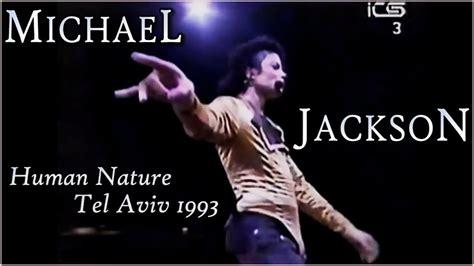 It was written and composed by steve porcaro and john bettis, and produced by quincy jones. Michael Jackson - Human Nature (Dangerous Tour - Tel Aviv ...