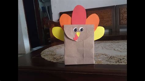 How To Make Paper Bag Turkey Step By Step Diy Thanksgiving Turkey Craft