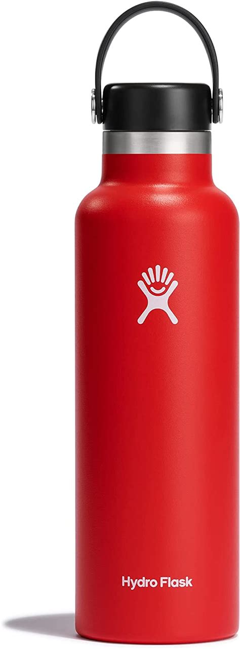 Hydro Flask Standard Mouth With Flex Cap Insulated Water Bottle 21 Oz Sports
