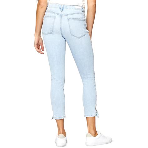 Sanctuary Denim Womens Robbie Blue Denim Light Wash Ankle Jeans 27 Bhfo