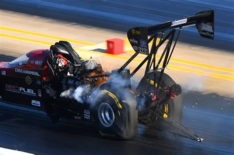 Nhra Top Fuel Dragster Tire Distortion Hot Rod Network