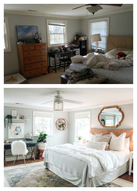Master Bedroom Makeover With Home Office Nesting With Grace