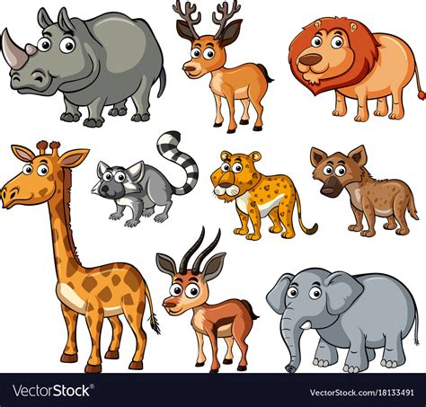 If you already know what kind of animal java is and know that you want to use java, skip chapter 1 and go straight to chapter 2. Different kinds of wild animals Royalty Free Vector Image