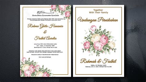 Jelajahi koleksi undangan pernikahan, pernikahan, bingkai foto gambar logo, kaligrafi, siluet kami yang luar biasa. Cara membuat Desain Undangan Pernikahan di Photoshop ...