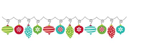 Christmas Ornament Banner Clipart Clip Art Library
