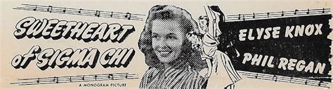 Sweetheart Of Sigma Chi 1946