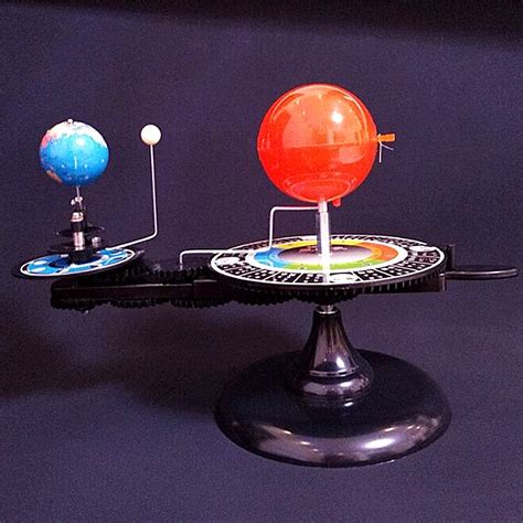 Student Planetarium Set Of 3 Globes Sun Earth Moon Model Hobby