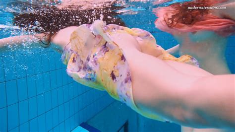 Liza Bubarek And Alla Birtakik Underwatershow Pics Xhamster