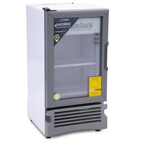 Imbera G Refrigerador Acero Inoxidable Puerta De Cristal Elite