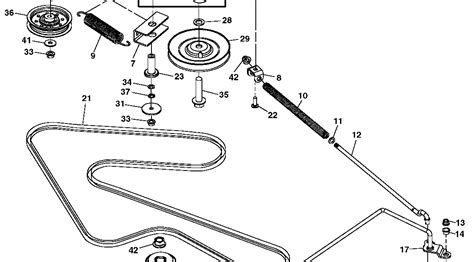 John Deere X540 Belt Diagram