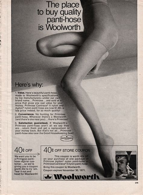 Woolworth Pantyhose Womans Leg Photo Paper Print Ad Etsy