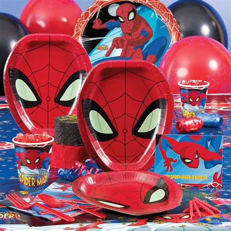 Spiderman Party Supplies Spiderman Birthday