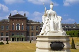 Reina Victoria Statue En El Palacio De Kensington En Londres Imagen de ...