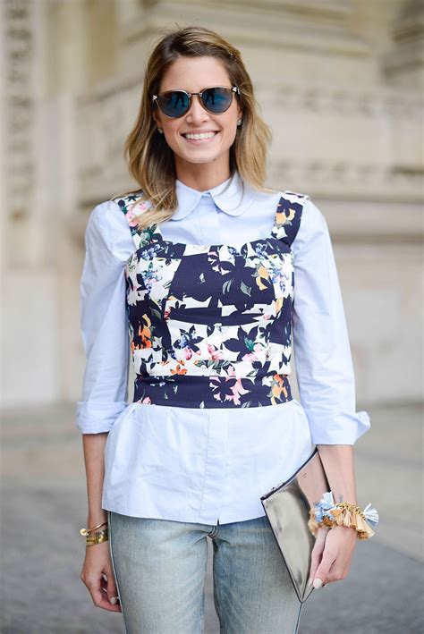 Outfit Inspiration How To Wear A Crop Top In The Fall Glamour
