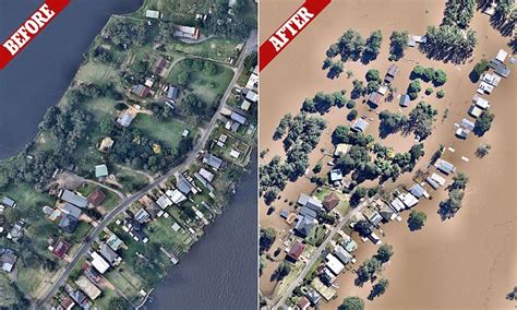 Stunning Before And After Aerial Photographs Show The Devastation Of