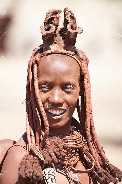 Himba Woman In Namibia Editorial Stock Image Image Of Nomad 4624674