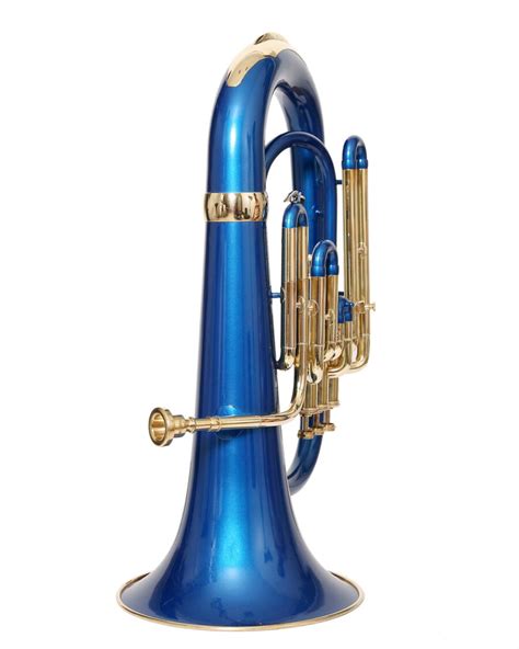 Euphonium Bb Pitch High Quality Bluebrass With Carry Bag And Mp