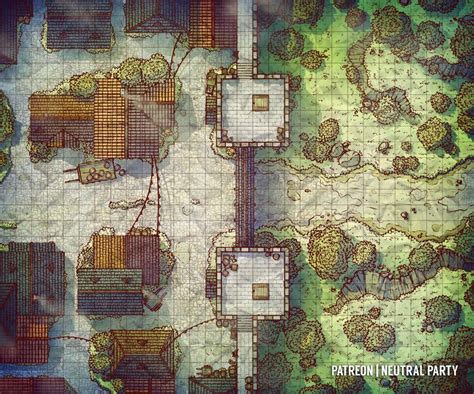 City Gates Battlemaps Fantasy City Map Fantasy Map Dungeon Maps