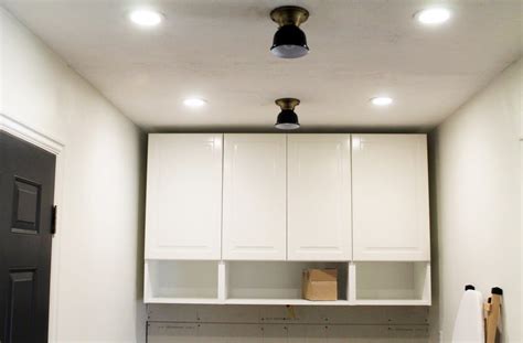 Installing ikea kitchen lighting omlopp. How To Trim Out IKEA Cabinets - Chris Loves Julia