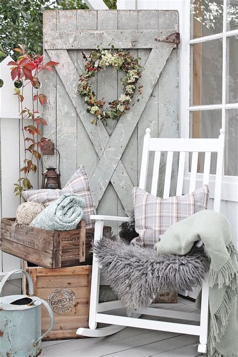 47 Best Rustic Farmhouse Porch Decor Ideas And Designs For
