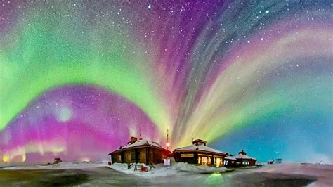 The Skies In Lapland Have Been Lit With Spectacular Displays Of The