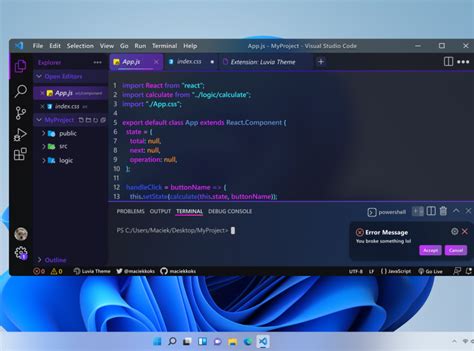 Windows 11 Visual Studio Code Redesign By Maciej Twaróg On Dribbble