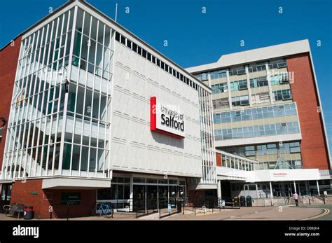 Maxwell Hall University Of Salford Greater Manchester Uk Stock Photo