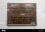 Dillwyn Knox Fotos e Imágenes de stock - Alamy