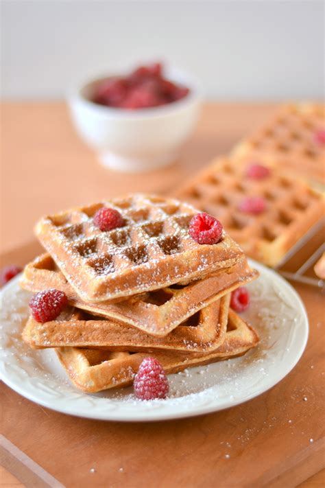 Light And Fluffy 100 Whole Wheat Waffles