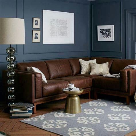 Love The Wall Color Brown Living Room Decor Brown Living Room