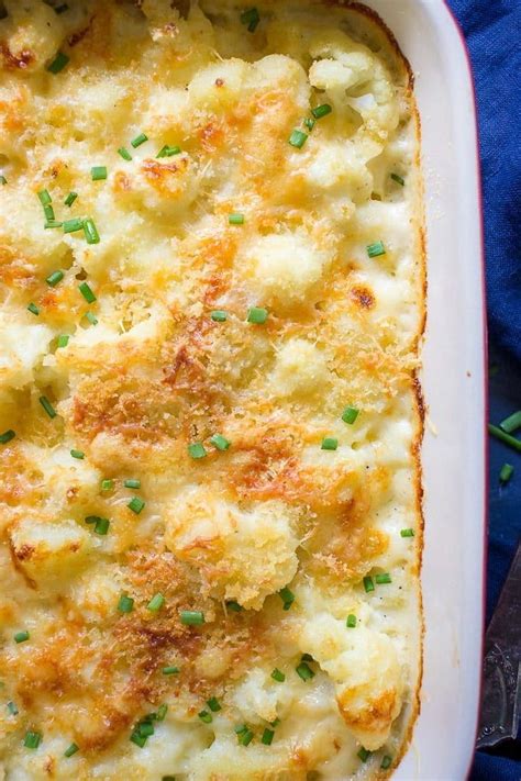 Creamy Vegetarian Cauliflower Casserole Is One Of The Best Side Dishes