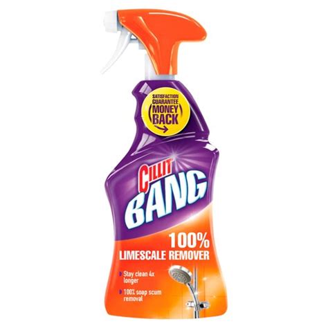 Cillit Bang Cleaner Spray Limescale And Grime 750 Ml Tesco Groceries