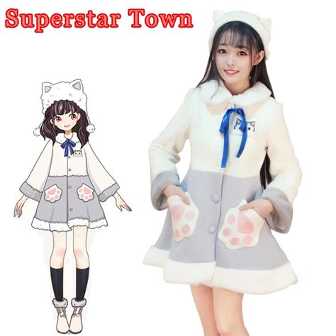 Buy Neko Atsume Cosplay Harajuku Sweet Girls Costume