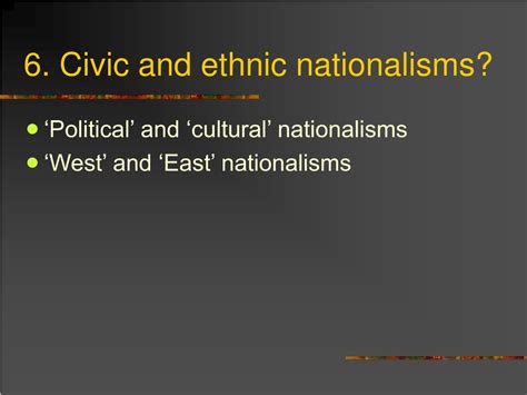 Ppt Nationalism Key Concepts And Theories Powerpoint Presentation