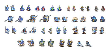 Gba Fire Emblem Sprites Refurbished Old And Ugly By Yosharioiii On