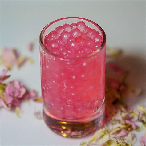 pink tapioca pearls in peach flavored saké bubble tea pearls boba pearls bubble tea recipe