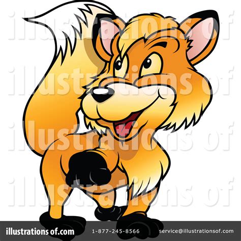 Fox Clipart #1300816 - Illustration by dero