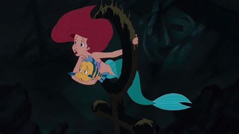 Ariel And Flounder The Little Mermaid 1989 Screencap The Little Mermaid Little Mermaid