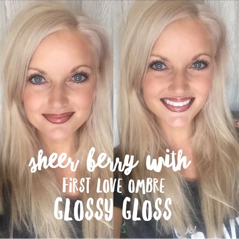 Lipsense Ombre Sheer Berry First Love Sheer Berry Lipsense First Love