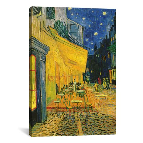 Cafe Terrace Place Du Forum Arles 1888 Vincent Van Gogh 18w X