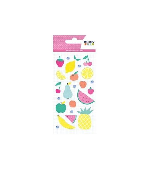 Stickers Adhesivos Tutti Frutti Fruits Batallones