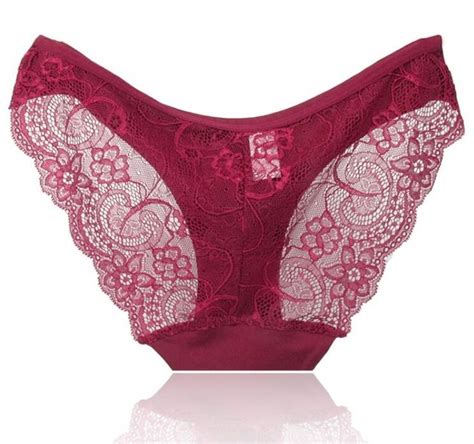 Undies Women Lace Briefs Ultra Thin Comfort Low Waist Seamless Solid