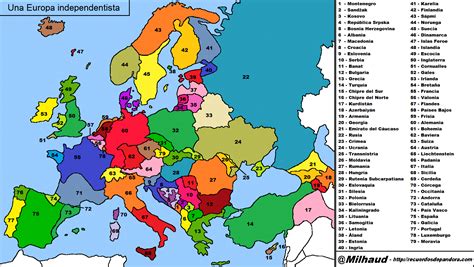 Mapa Del Continente Europeo Con Nombres Imagui