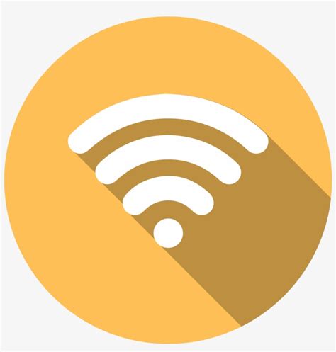 Icon Of A The Wifi Symbol Wifi Icon Circle Png Transparent PNG