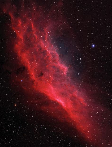 Ngc 1499 The California Nebula Photograph By Lorand Fenyes Fine Art